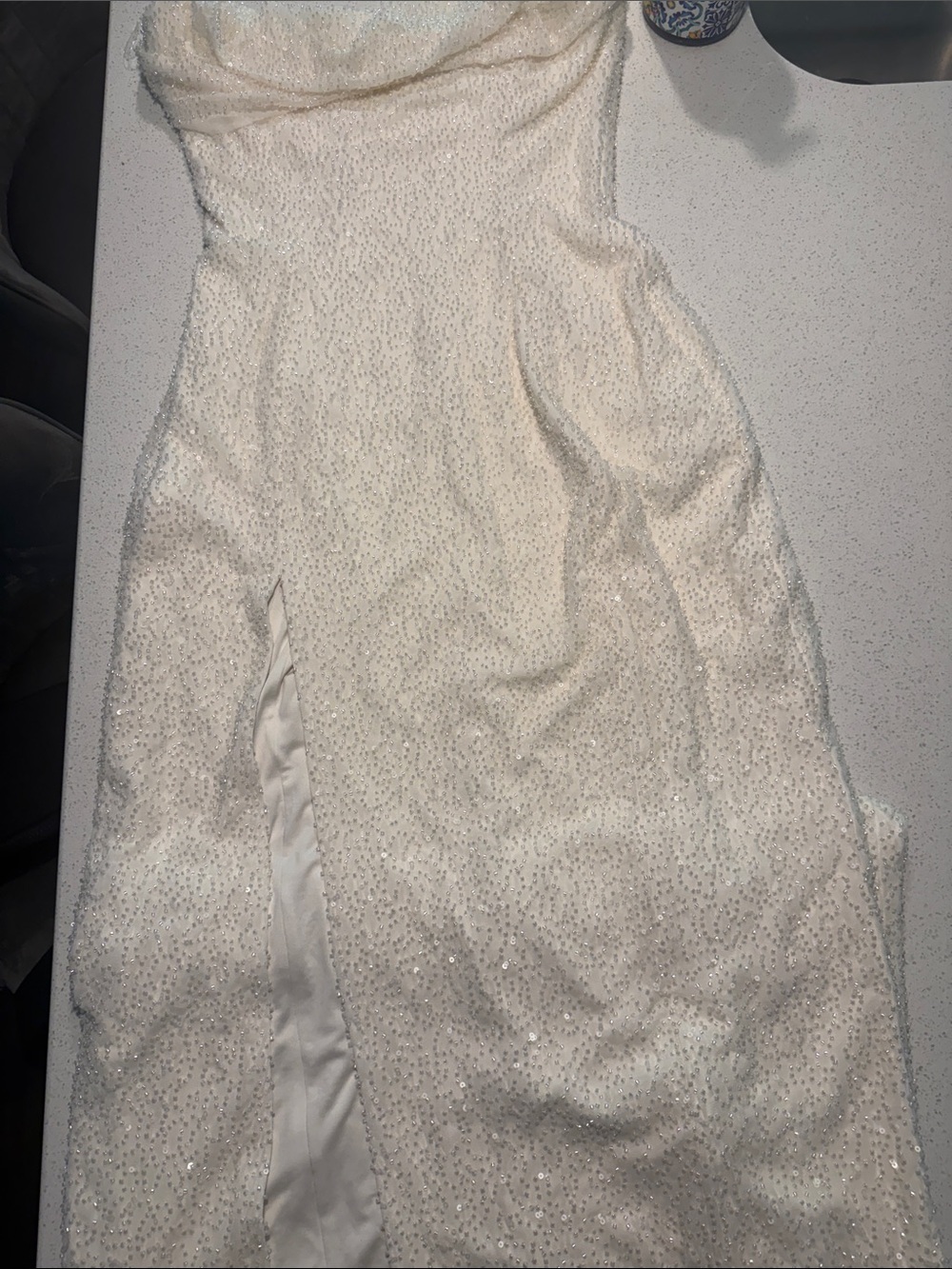 Oh Polly White Maxi Dress